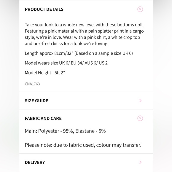 PrettyLittleThing Cargo pants - Picture 11 of 11